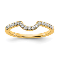 14K Gold Lab Grown Diamond VS/SI FGH Matching Wedding Band (RM7989B-030-YLG)
